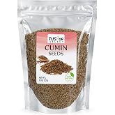 Fusion Select Whole Cumin Seeds, Jeera Spice for Cooking, 8 Oz