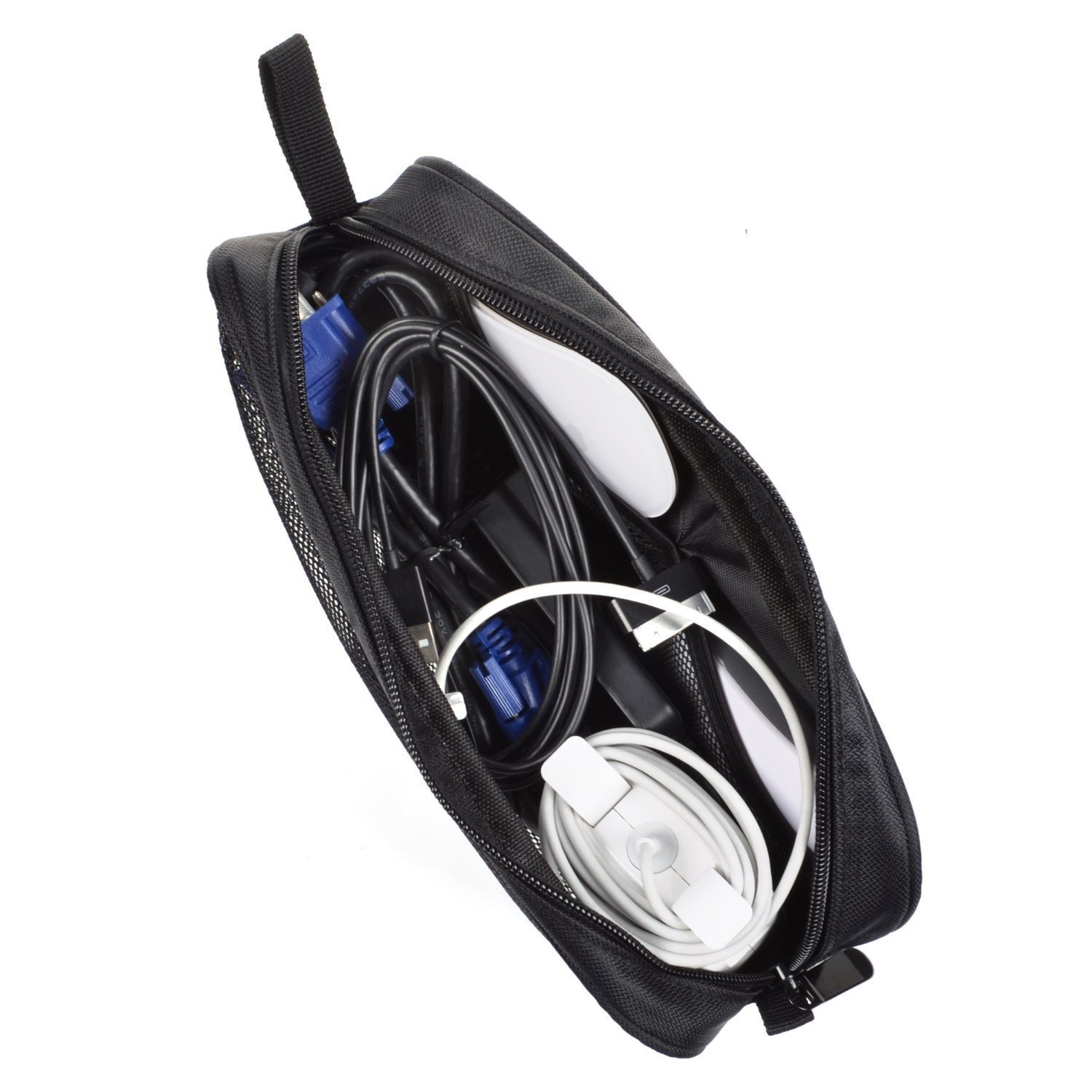 Laptop Chargers Case,Zipper Mesh Laptop Adapter Case,Universal