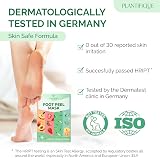 Plantifique Foot Peel Mask – 4 Pairs Exfoliating Foot Treatment Derm Tested view 4