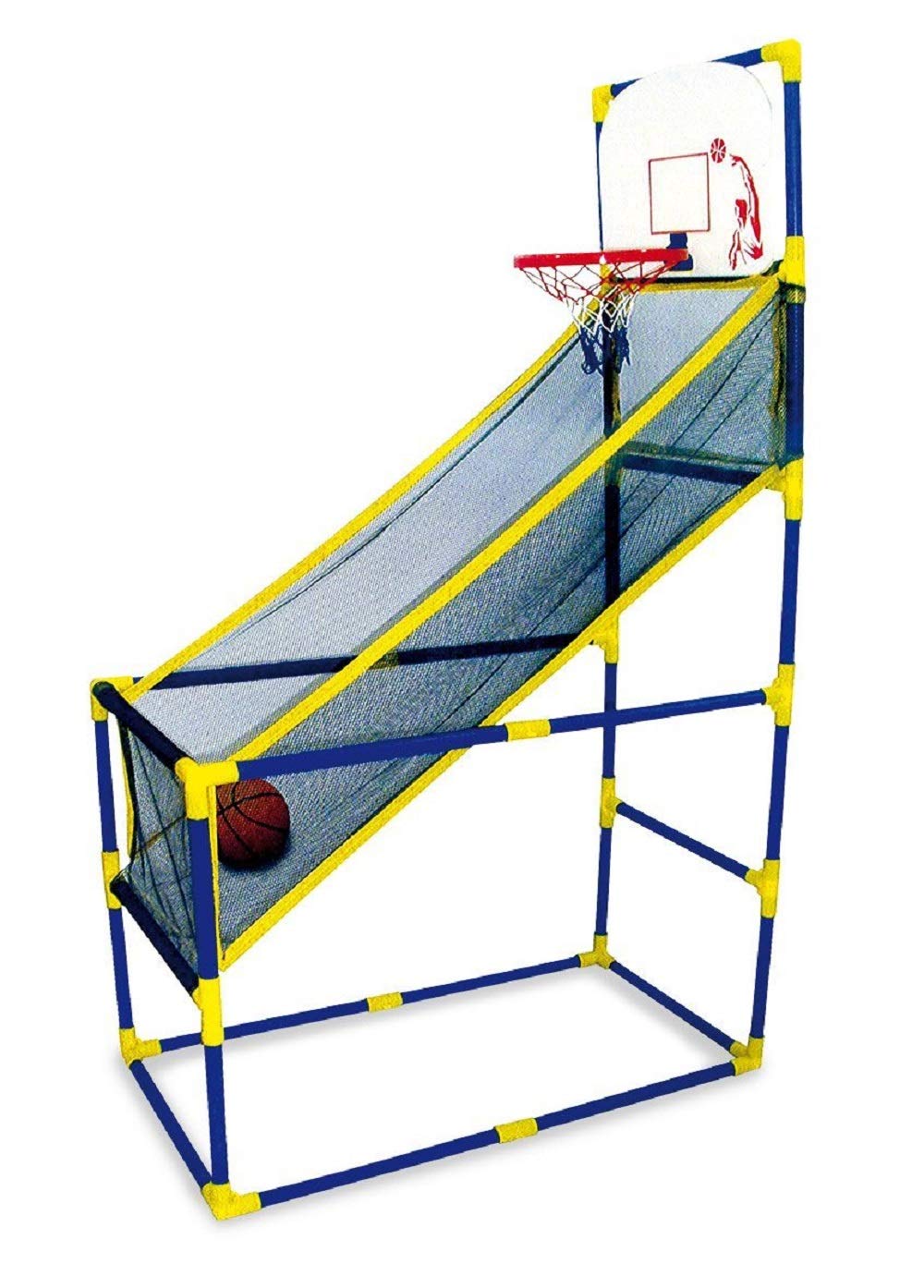 Portable Indoor/Outdoor Basketball Stand, Net, Hoop, Backboard, Adults