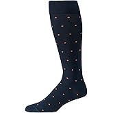 BoardroomSocks Merino Wool Over-the-Calf Patterned Socks, Dress Socks for Men