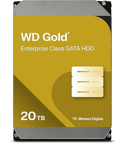 Amazon.com: Western Digital 20TB WD Gold Enterprise Class SATA
