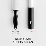 Flint Classic Black Retractable Mini Lint Roller 30 Extra Sticky Sheets Pet view 6