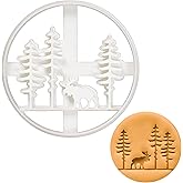 Forest Moose cookie cutter, 1 piece - Bakerlogy
