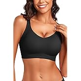 Vertvie Women's Seamless Wireless Push Up Bras with Support and Lift No Underwire Bralettes Full Coverage Sport Everyday Bra