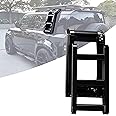 Side Ladder for Defender, Side Access Ladder Roof Rack, Side Window Roof Step Ladder for Land Rover Defender 90 110 130 L663 2020-2023 (Glossy Black)