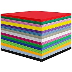 120 Pack EVA Foam Sheets, 8 x 6 Inch, 1mm