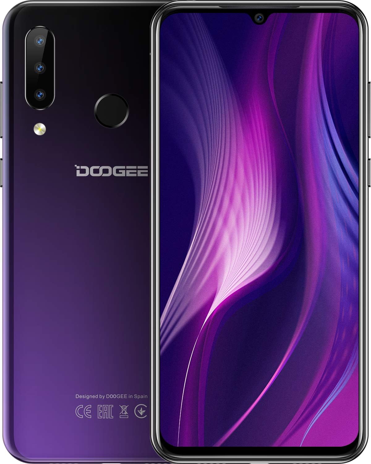 Unlocked Mobile Phone, DOOGEE N20 4G Android 9.0, Octacore 4GB RAM