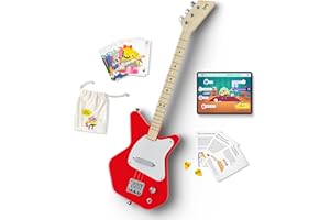 Loog Pro Electric kids Guitar Ages 6+ Learning App and Lessons Included