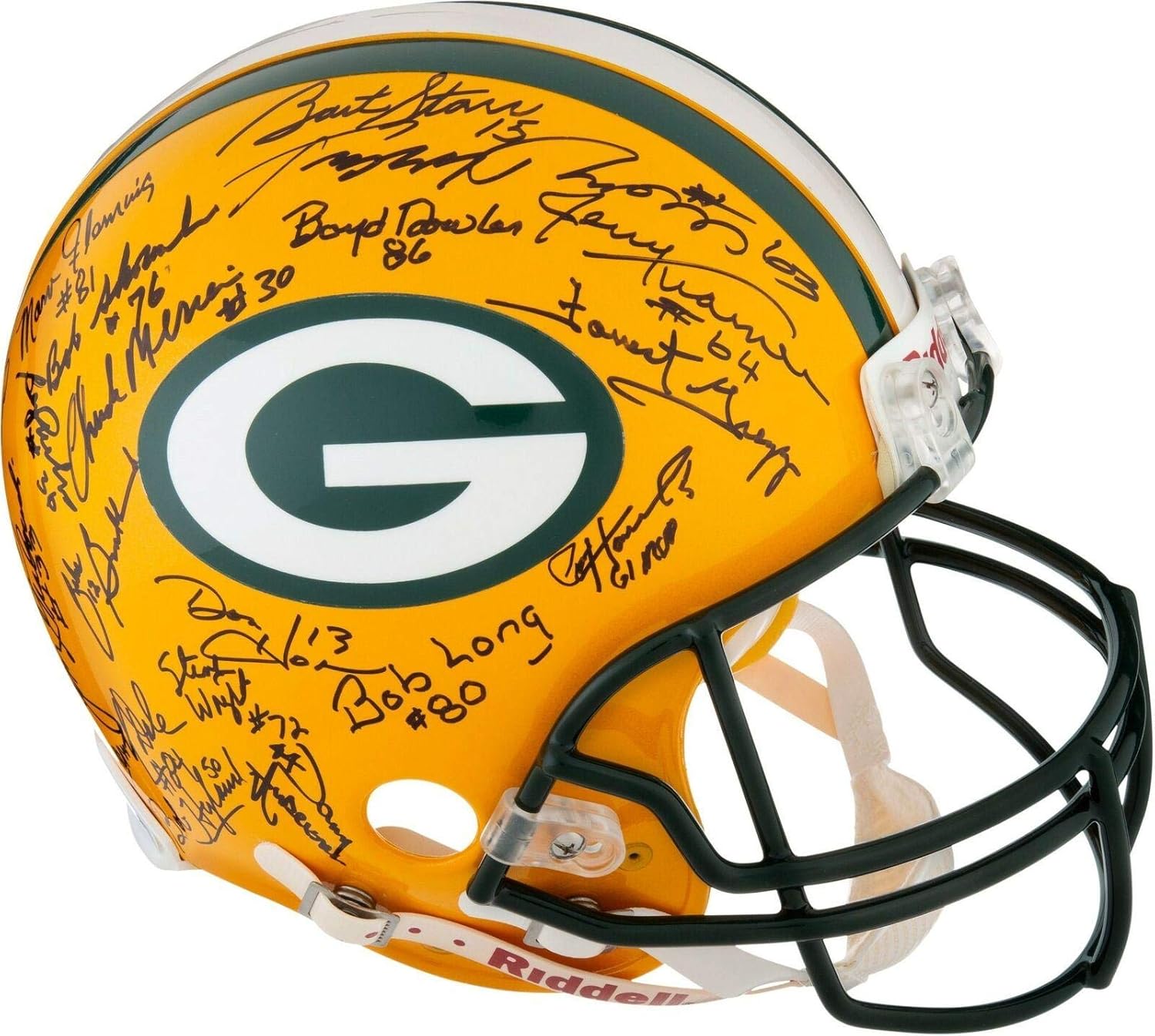 Signed packers helmet Clearance