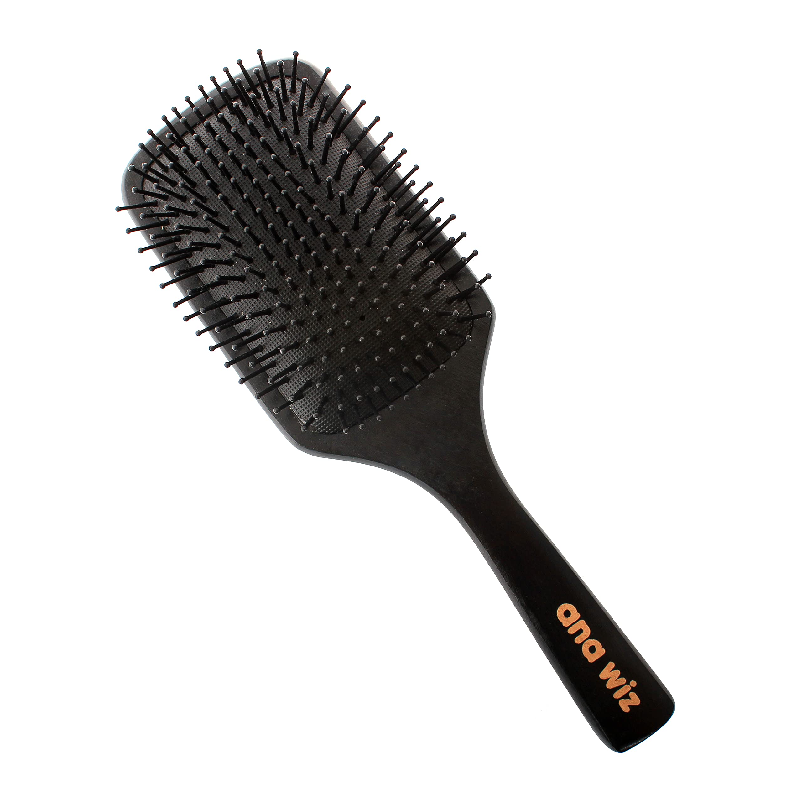 Large Wooden Paddle Hair Brush with Reusable Brush Bag, Perfect for Straight and Wavy Hair Of All Lengths. Detangles Knots for a Sleek Finish.