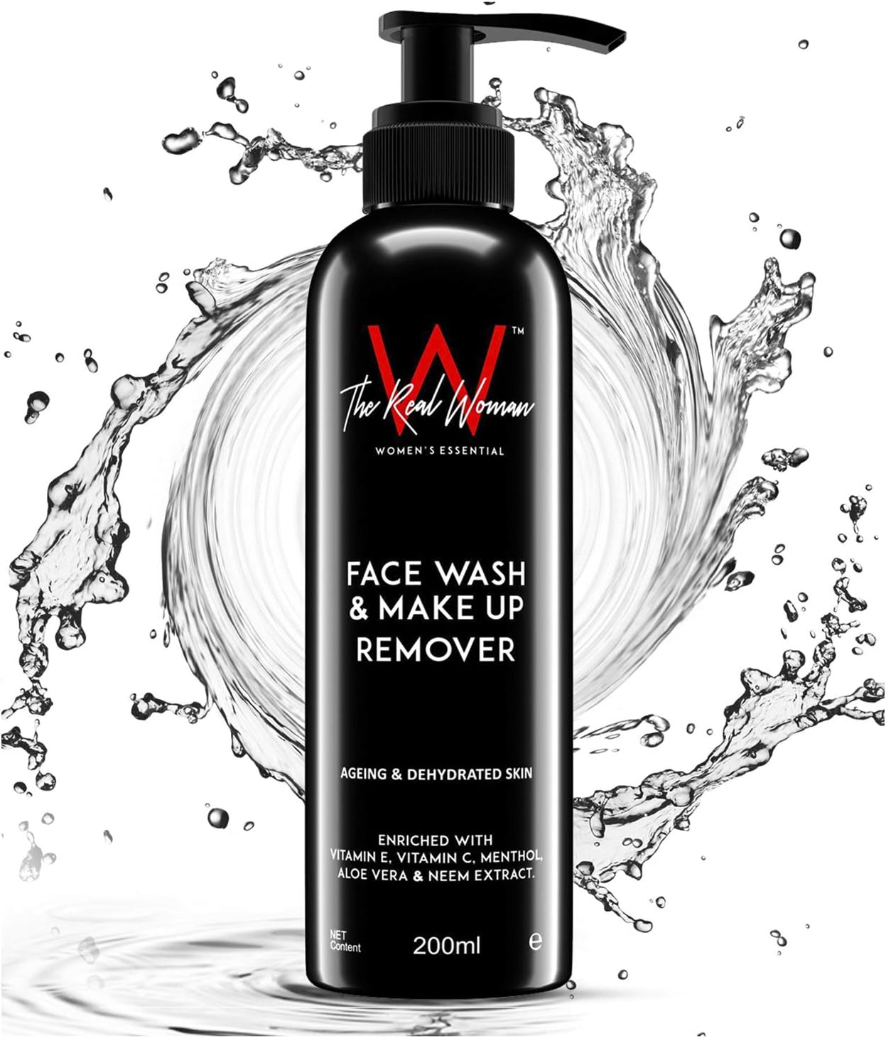 The Real Woman Face Wash & Make Up Remover - 200Ml (Pack Of 1)