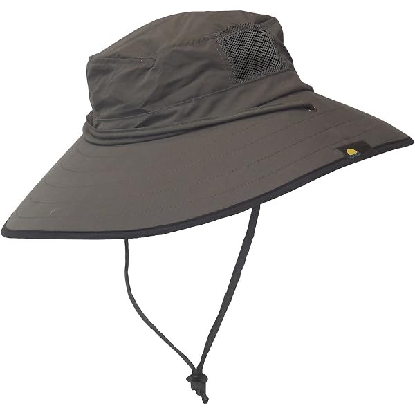ながと Sun Protection Zone Unisex Booney Sun Hat (Khaki with Olive Trim