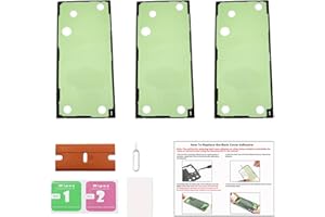 BATLABB Galaxy S22 Ultra Back Cover Pre-Cut Tape, Back Door Cover Adhesive Double Sided Tape Replacement for Samsung Galaxy S22 Ultra with Tools
