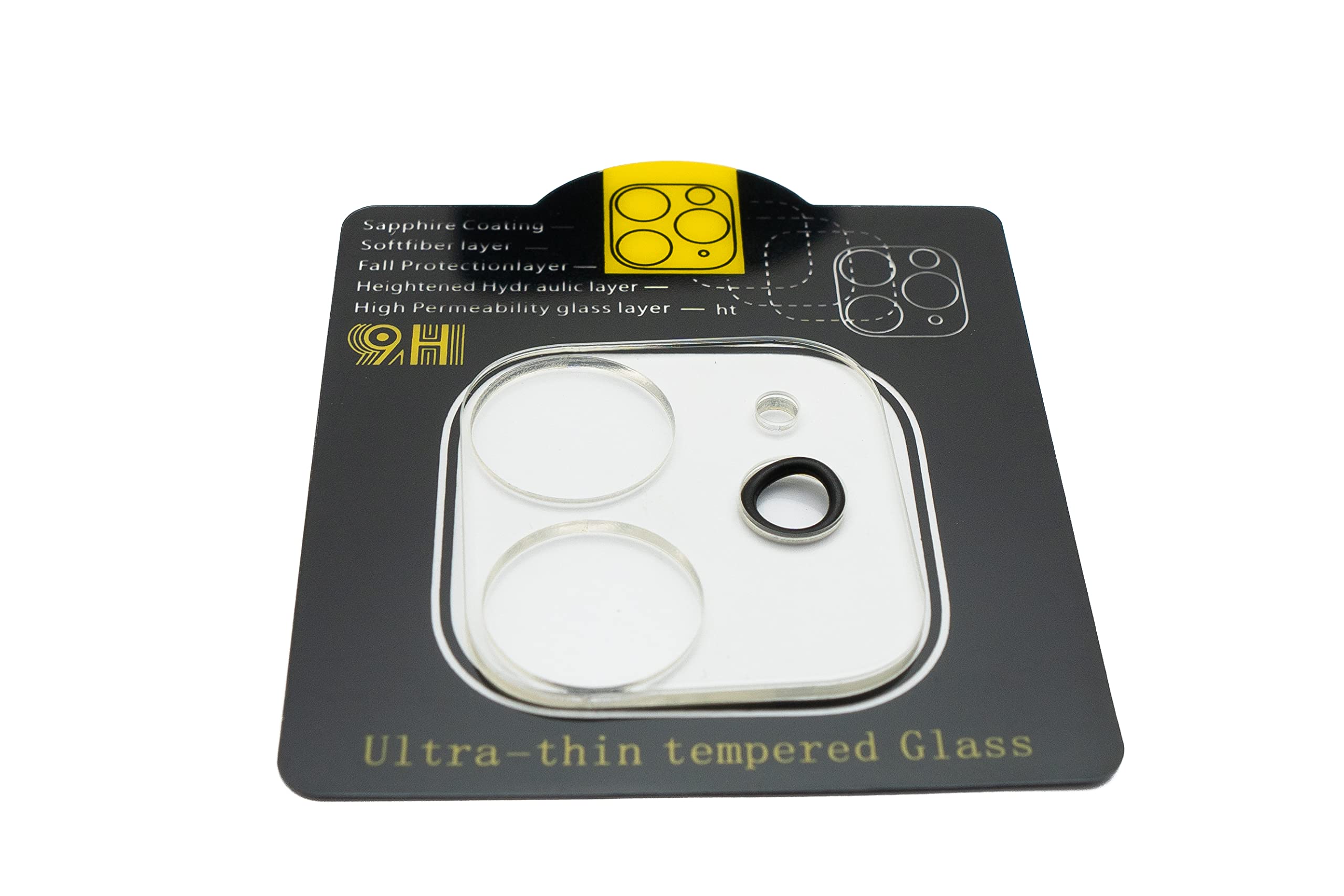 System-S Camera Protection Lens Cover Transparent Glass for iPhone 12