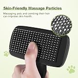 Pecute Self-Cleaning Slicker Brush for Dogs and Cats - Black view 4