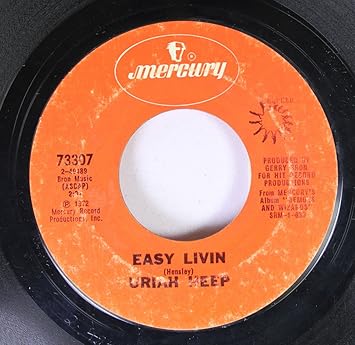 Uriah Heep Uriah Heep 45 Rpm Easy Livin All My Life Amazon Com Music
