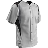 Champro Mens Bull Pen Full Button Men's Baseball Jersey
