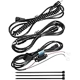 Heated Shield Cord, Mellbree Snowmobile Helmet Heated Shield Cord Replacement Electric Shield Wire Tight Hook Up A Heated Shu