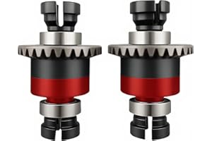 Metal Differential Set (2PCS) Front & Rear 30T 0.8Mod Upgrade for Arrma 1/18 Granite GROM, Typhon GROM, 1/14 Mojave GROM, Rep