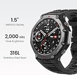 Amazfit T-Rex 3 Outdoor Smartwatch 48mm AMOLED GPS Maps 170 Sports view 6