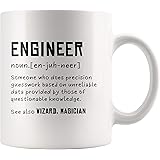 Engineer Definition Someone Who Does Precision Funny Engineer Gifts For Engineer Student And New Licensed Passer Coffee Mug (