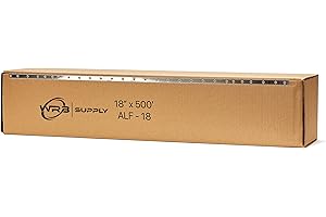 WRB SUPPLY 18" x 500 Feet Heavy Duty Aluminum Foil