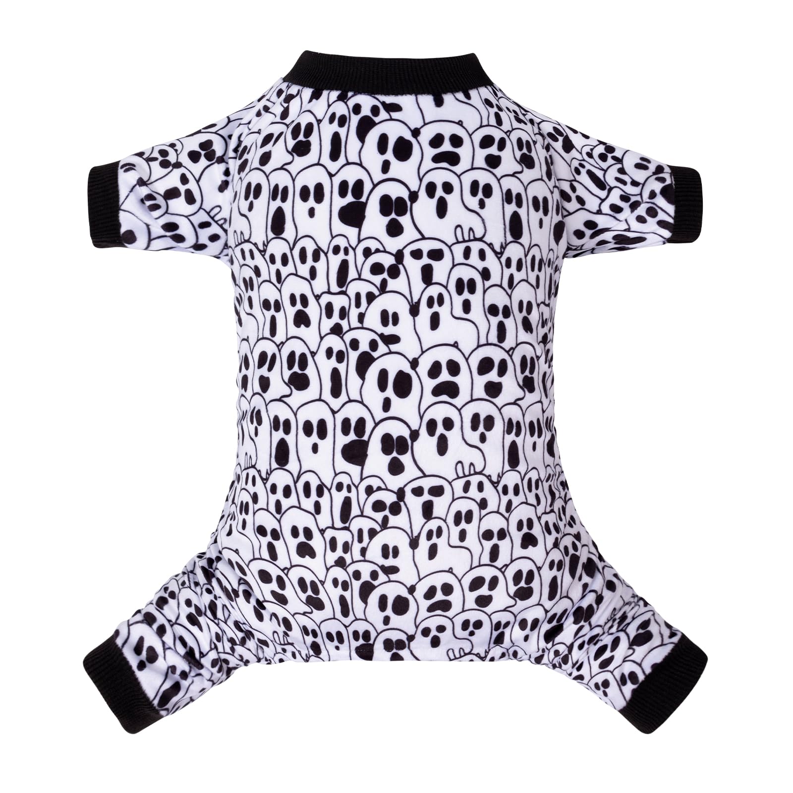 Photo 1 of CuteBone Small Dogs Outfit Soft Puppy Onesies Pjs Dog Pajamas Pet Coat Cat Apparel Comfy Doggie Jumpsuit Bodysuit for All Seasons P300L
