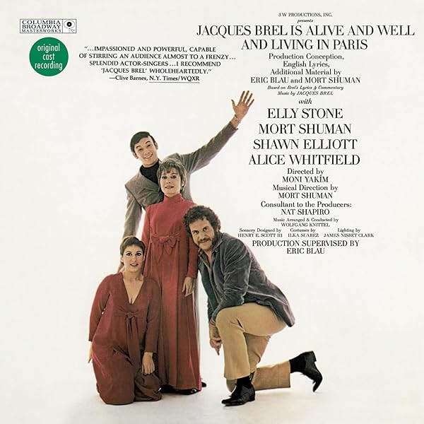 Amazon.com: Jacques Brel Is Alive and Well and Living in Paris