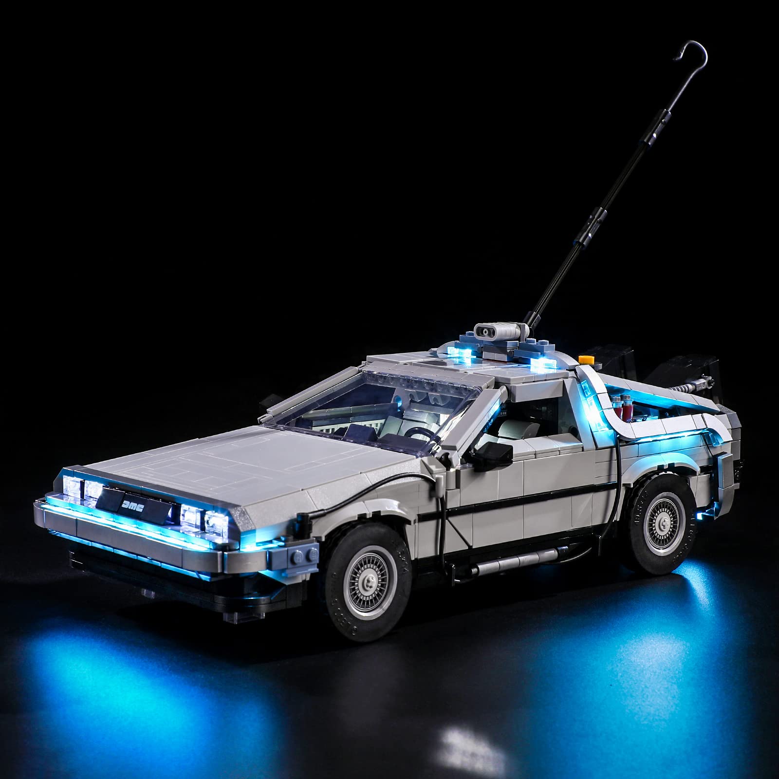 LIGHTAILING Led Light For Lego 10300 Back to The Future Time Machine Building Blocks Model - NOT Included The Model Set