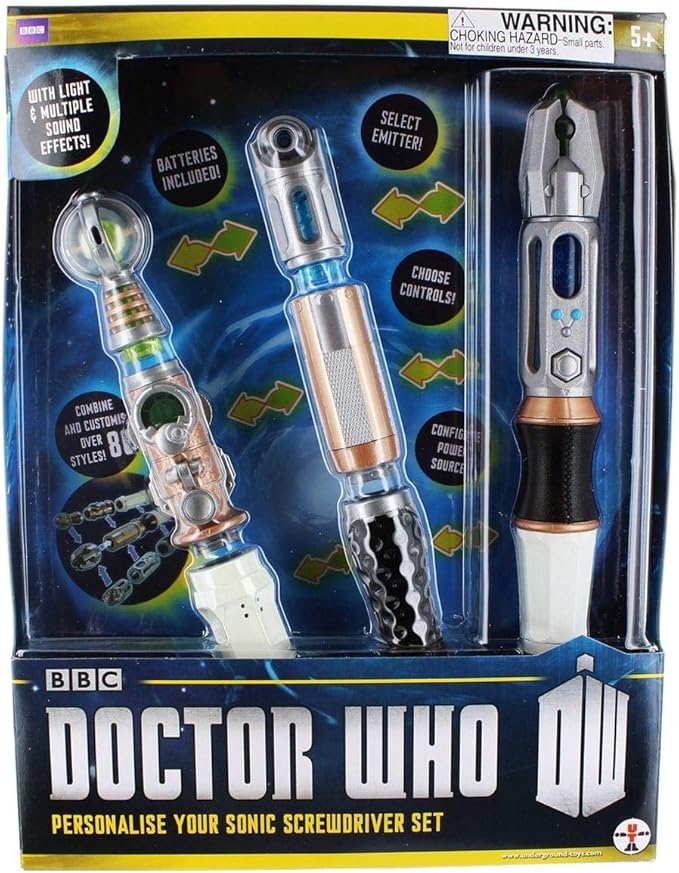 Doctor Who Personalise Your Sonic Screwdriver Set para crear tu