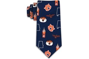 Eagles Wings Auburn Ties Mens Tigers Neckties