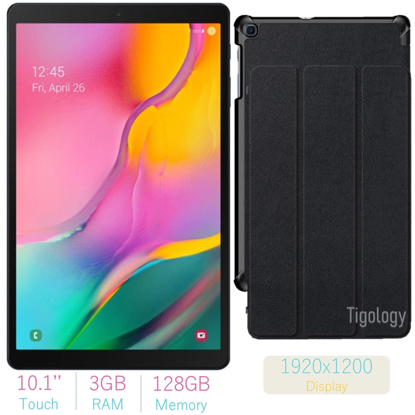 2019 Samsung Galaxy Tab A 10.1-inch Touchscreen (1920x1200) Wi-Fi