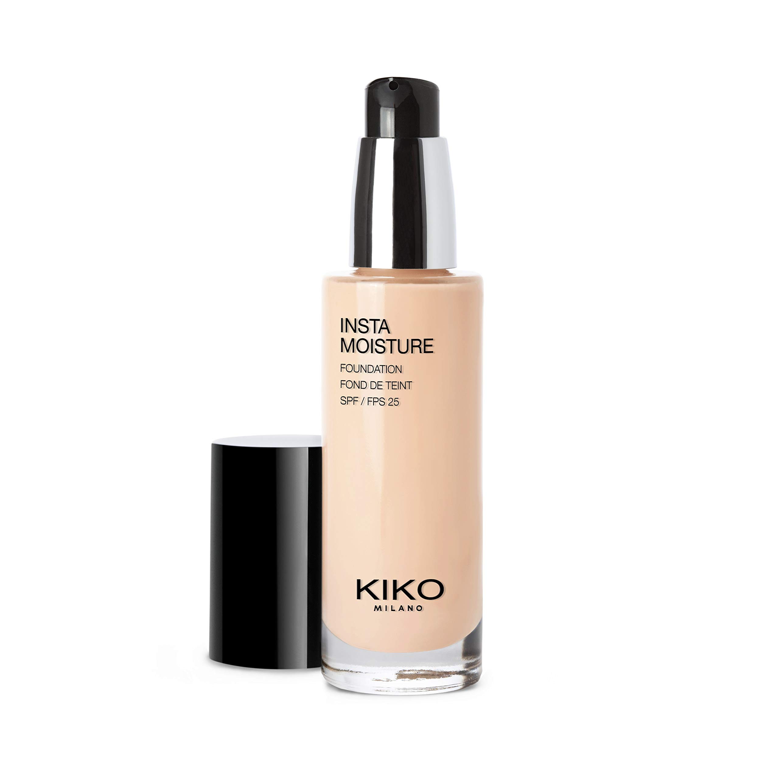 KIKO Milano Instamoisture Foundation 01 - 1R | Perfecting and moisturising SPF 25 liquid foundation