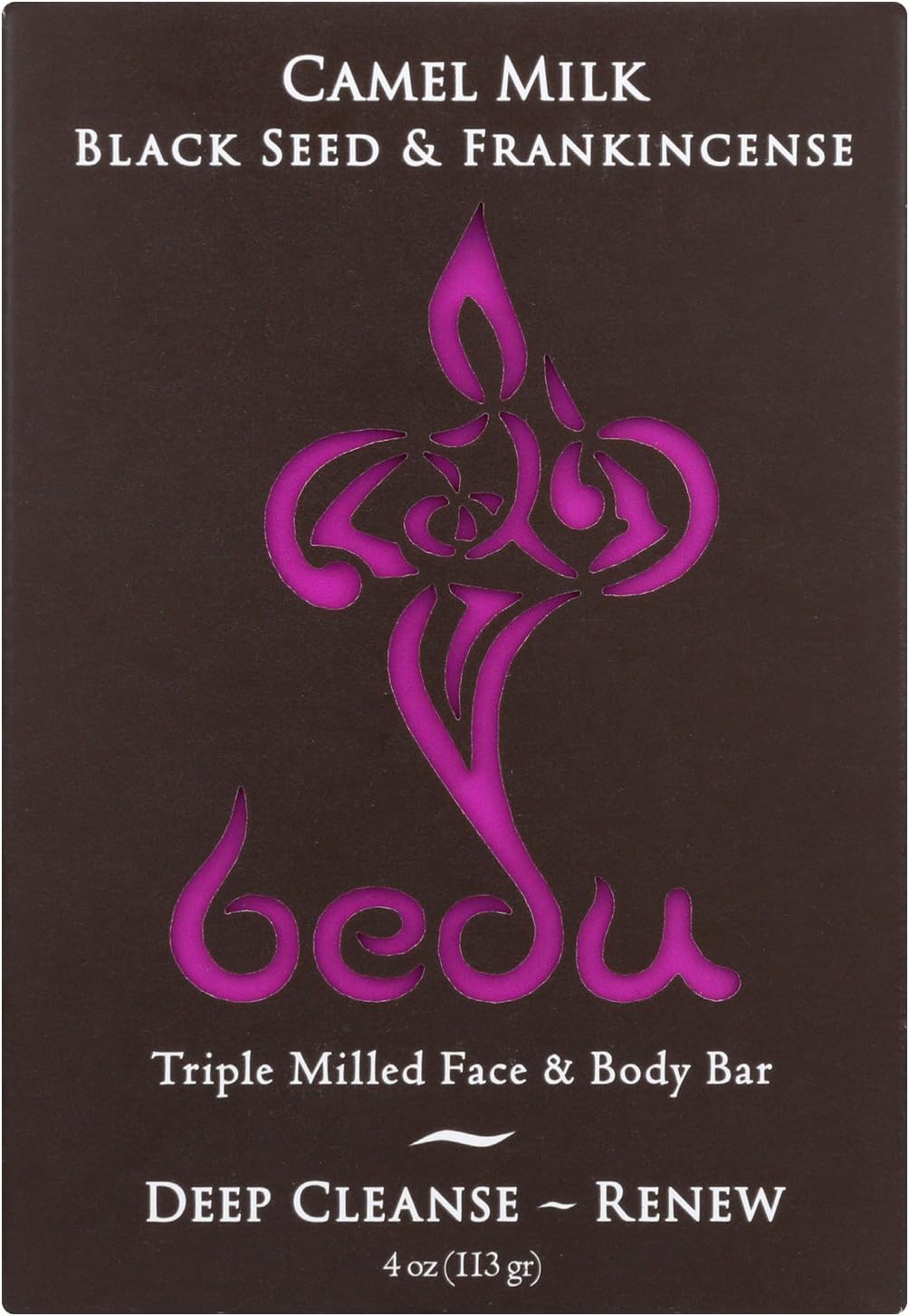 Bedu Face and Body Bar - Black Seed and Frankincense - Case of 6-4 oz