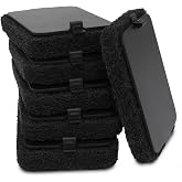 Weber&reg; Griddle Scour Pad Replacement Pads, 6‑Pack &ndash; Durable Non‑Shedding Pads for Cleaning Warm or Cool Griddle Surfaces