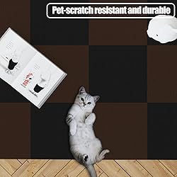 CUCOS Carpet Tiles Self Adhesive, Glue-Free