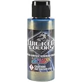 Createx - Wicked Airbrush Color - 2 oz. Bottle - Pearl Fastback Green