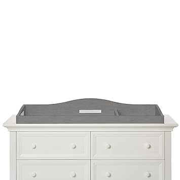 rustic grey changing table