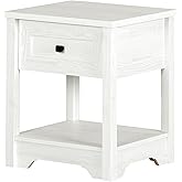 South Shore Hazen Nightstand, White Pine