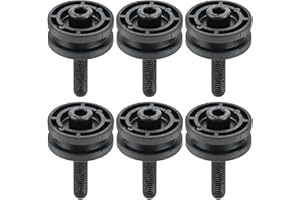 Yetaha 6PCS 305784005 305784001 Tile Saw Roller Assembly Compatible with Ryobi DT180EVO, Table Saw Replacement Parts for Ridg