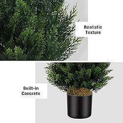 Artificial Topiary Cedar Trees 4FT Tall 2