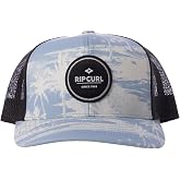 Rip Curl Men's Curve Peak, Structured Trucker Hat, Mesh Snapback Baseball Cap for Men, Adjustable