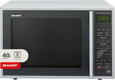 Sharp 40L Combination Microwave 900W Convection Grill Silver