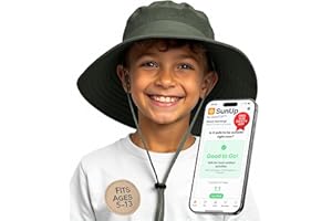 GearTOP Safari Hats for Kids UPF 50+ Kids Sun Hats Boys & Girls Bucket Hat