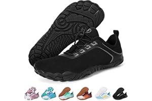 Yoyumtz Hike Barefoot Shoes Women Men Footwear Minimalist Healthy Wide Toe Box Zero Drop Non-Slip Grounding Shoes for Walking Gym Workout Trail Running Grounded Footwear