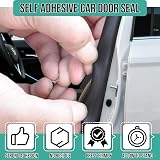 Jobon Car Door Seal Self Adhesive Weatherstripping D-Shape 15x15mm 12M view 4