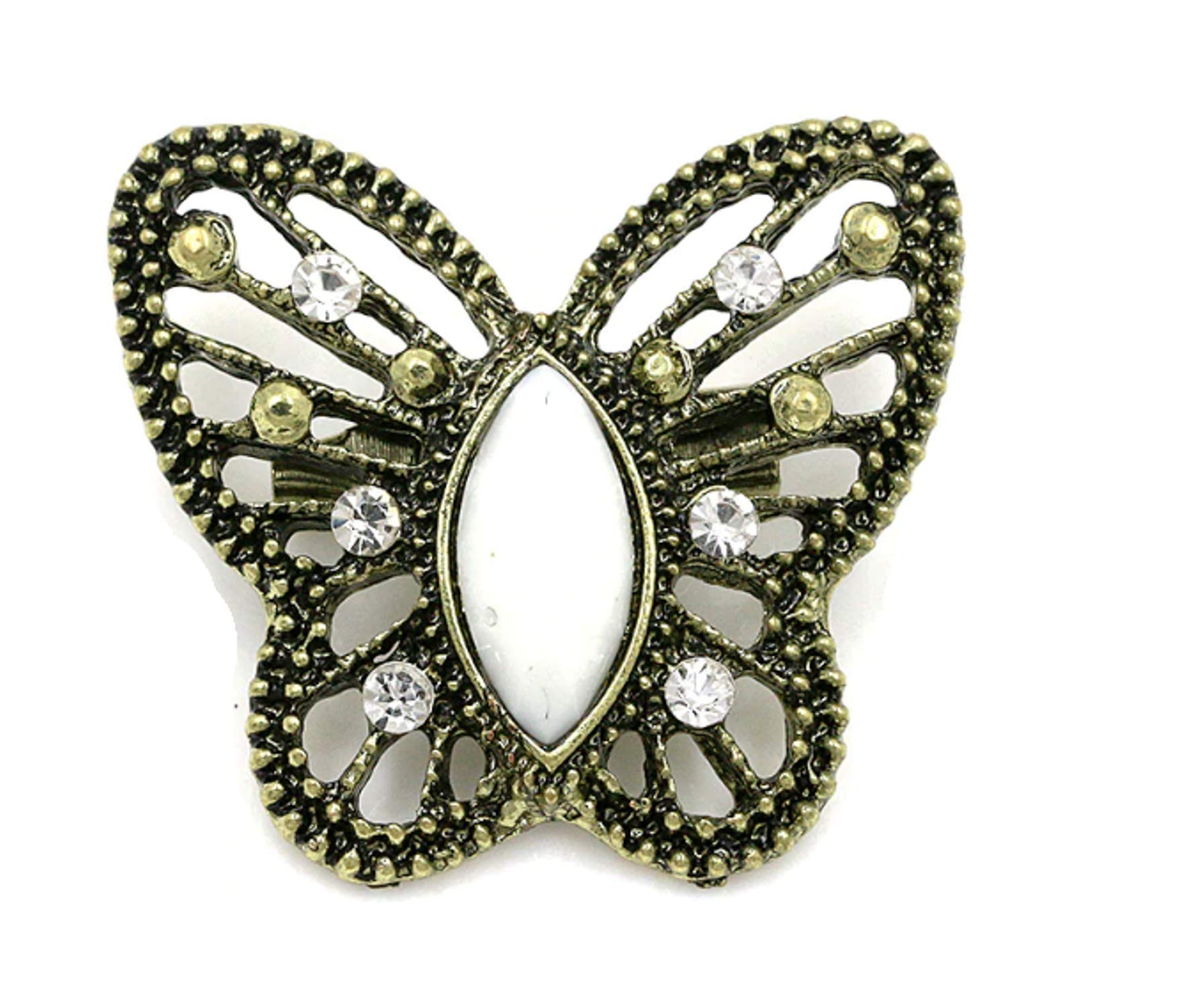 CrownOfRibbons Butterfly Brooch, in an Organza Gift Bag