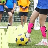 Yoosso Kids Shin Pads Girls Shin Guard Football Ankle Protection view 5