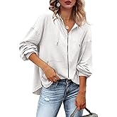 Zatanaroni Womens Zip Up Hoodies Loose fit Sweatshirt Casual Long Sleeve Shirts for Women Pullover Tops With Pocket